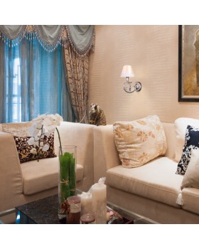 Бра Eurosvet 60069/1 серебро-foto2