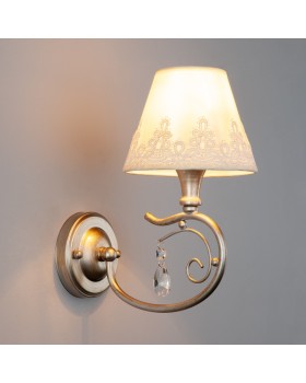 Бра Eurosvet 60069/1 серебро-foto3