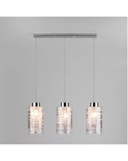 Подвесной светильник Eurosvet 50002/3 хром-foto2