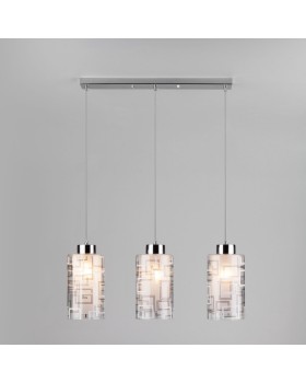 Подвесной светильник Eurosvet 50002/3 хром-foto2