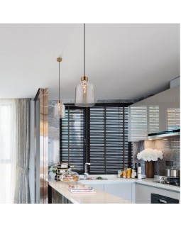 Подвесной светильник Eurosvet 50119/1 латунь-foto3