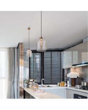 Подвесной светильник Eurosvet 50119/1 латунь-foto3