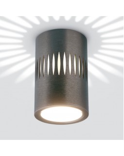 Накладной светильник Elektrostandard DLS026 7W 4200К графит-foto2