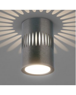 Накладной светильник Elektrostandard DLS026 7W 4200К графит-foto5