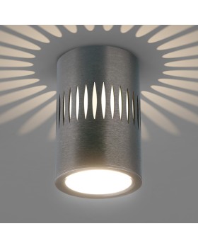 Накладной светильник Elektrostandard DLS026 7W 4200К графит-foto5