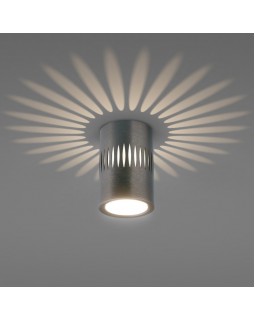 Накладной светильник Elektrostandard DLS026 7W 4200К графит-foto6