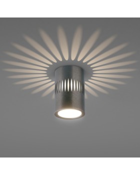 Накладной светильник Elektrostandard DLS026 7W 4200К графит-foto6