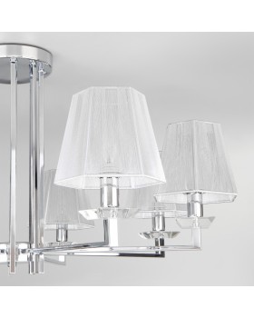 Люстра на штанге Eurosvet 60125/8 хром Smart (60114/8)-foto2