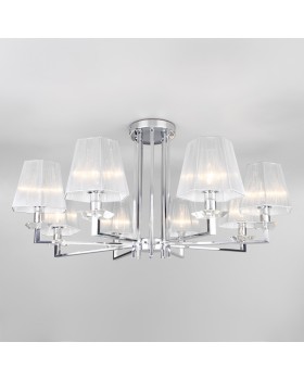 Люстра на штанге Eurosvet 60125/8 хром Smart (60114/8)-foto3