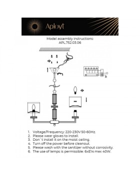 Подвесная люстра APLOYT APL.752.03.06-foto16