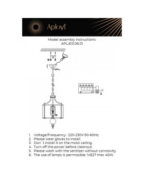 Подвесная люстра APLOYT APL.613.06.01-foto18