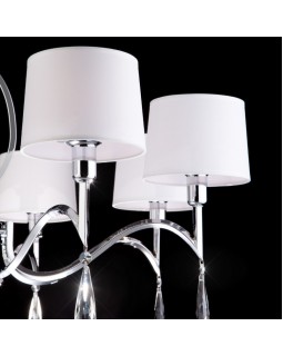 Подвесная люстра Eurosvet 10127/8 хром/прозрачный хрусталь Strotskis Smart (10093/8)-foto4