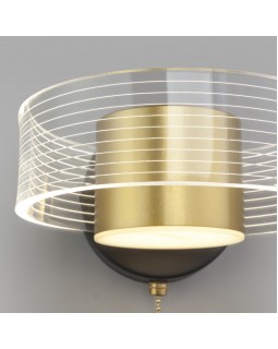 Бра Eurosvet 90244/1 черный/золото-foto2