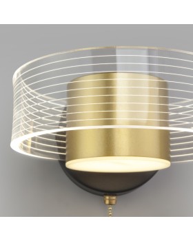 Бра Eurosvet 90244/1 черный/золото-foto2