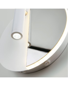 Бра Elektrostandard Drom LED белый/хром (40105/LED)-foto4