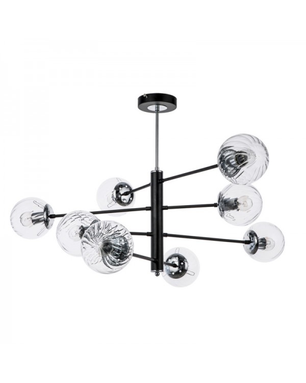 Люстра на штанге ARTE Lamp A3566PL-8BK