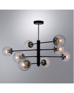 Люстра на штанге ARTE Lamp A3566PL-8BK-foto2