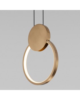 Подвесной светильник Eurosvet 50217/1 LED бронза-foto4