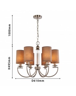 Подвесная люстра Favourite 2934-6P-foto8