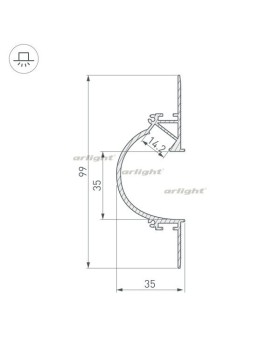 Профиль Arlight 034982-foto2