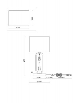Настольная лампа Freya FR1007TL-01BS-foto2