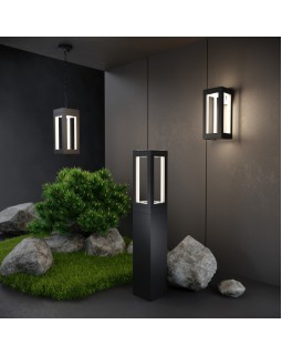 Уличный светильник Elektrostandard 1528 TECHNO LED чёрный-foto3