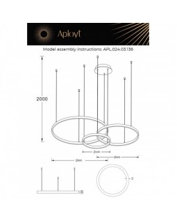 Подвесная люстра APLOYT APL.024.03.136-foto3