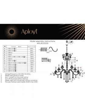 Подвесная люстра APLOYT APL.812.03.30-foto20