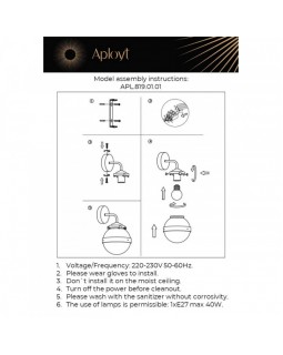 Бра APLOYT APL.819.01.01-foto16