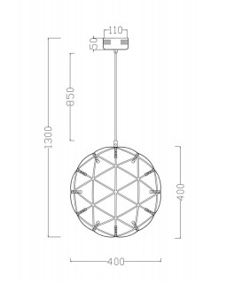 Подвесная люстра Freya FR5099PL-L21CH-foto3