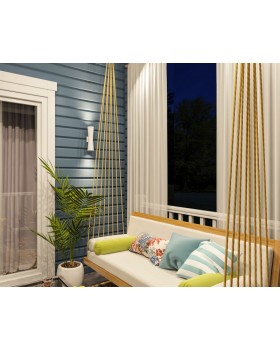 Светильник настенный Elektrostandard 1502 TECHNO LED TUBE DOBLE белый-foto6