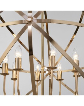 Подвесная люстра Eurosvet 60139/8 золото-foto3