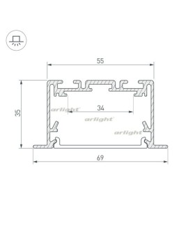 Профиль Arlight 029470-foto3