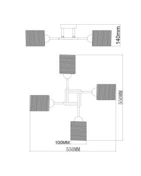 Люстра на штанге DeMarkt 106010904-foto9