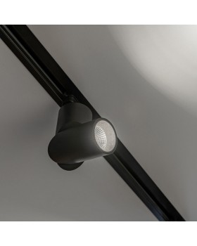 Шинопровод Elektrostandard 85082/00 / Встраиваемый однофазный шинопровод черный (1м.)-foto5