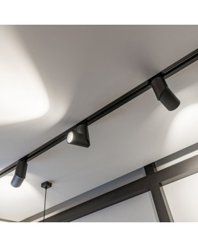 Шинопровод Elektrostandard 85082/00 / Встраиваемый однофазный шинопровод черный (1м.)-foto6