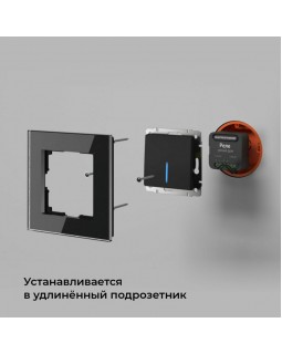Wi-Fi реле Elektrostandard 76006/00 реле Умный дом черный-foto11