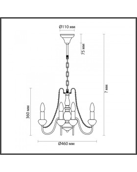 Подвесная люстра LUMION 5294/5-foto2