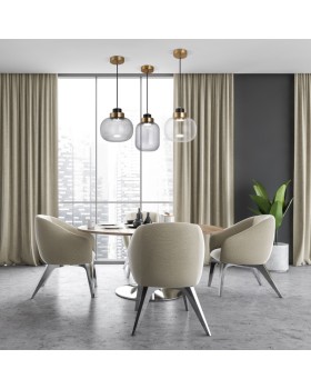 Подвесной светильник Eurosvet 50240/1 LED прозрачный-foto2