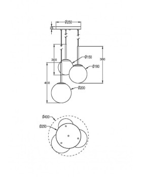Подвесной светильник Maytoni MOD321PL-03B-foto7