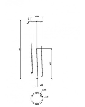 Подвесной светильник Maytoni MOD132PL-L36BSK1-foto3
