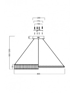 Подвесной светильник Maytoni P097PL-L45G4K-foto3