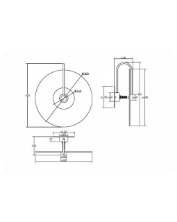 Бра Maytoni MOD305WL-01B-foto3
