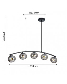 Подвесная люстра Favourite 4054-5P-foto6