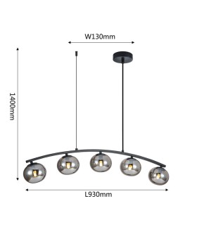 Подвесная люстра Favourite 4054-5P-foto6