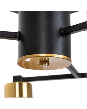 Накладная люстра ARTE Lamp A7027PL-8BK-foto5