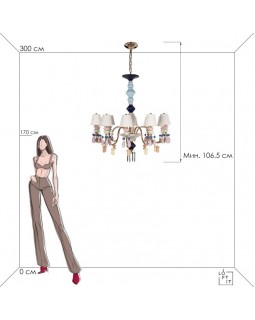 Подвесная люстра LOFT IT 10203/10 Mult-foto7