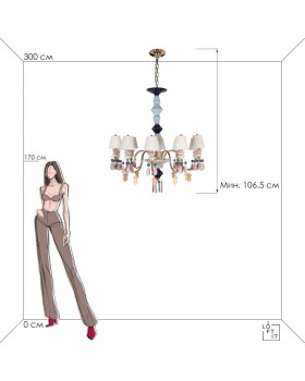 Подвесная люстра LOFT IT 10203/10 Mult-foto7