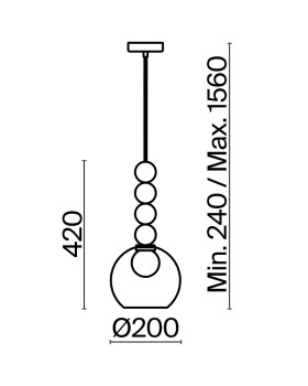 Подвесной светильник Freya FR5220PL-01CH3-foto6
