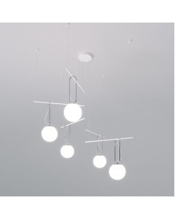 Подвесная люстра Eurosvet 70143/5 белый-foto2